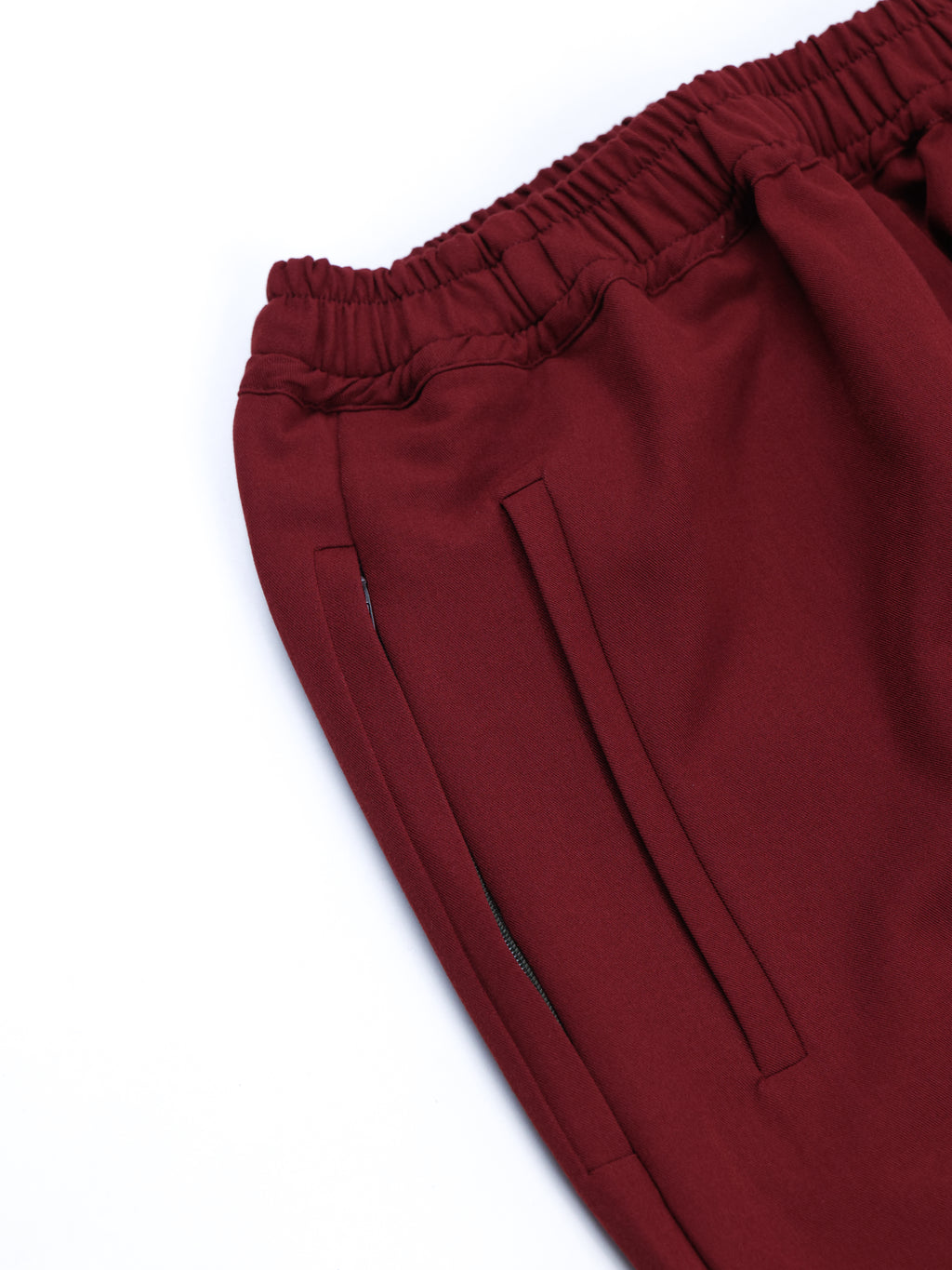 Riff premium scrub pants for doctors - Cherry Jam - side pocket