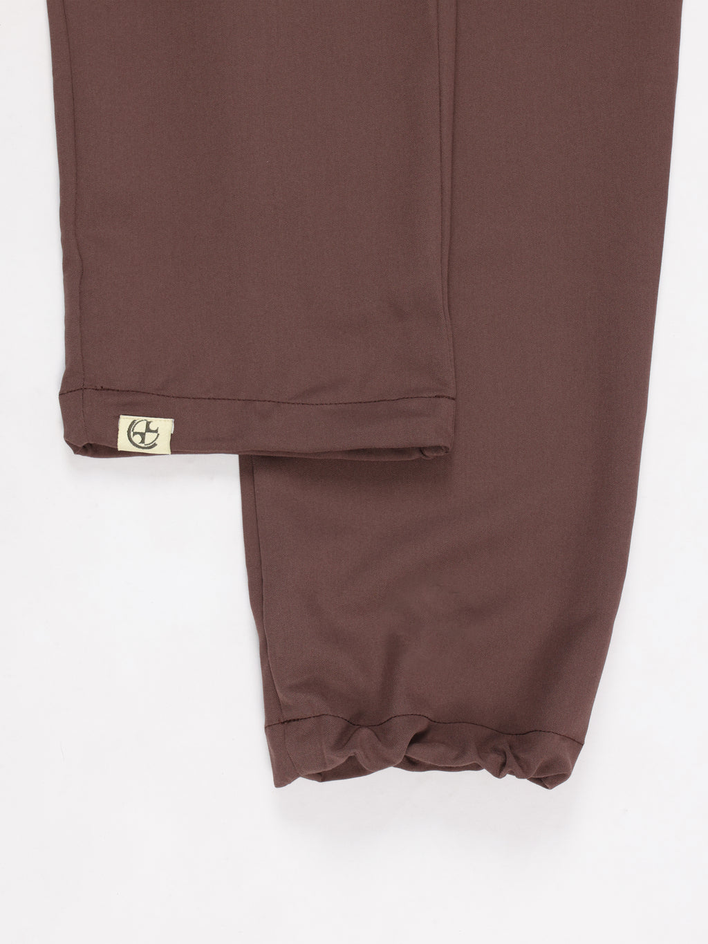 Riff premium scrub pants for doctors - Mud Bath  - ankle cuff detail