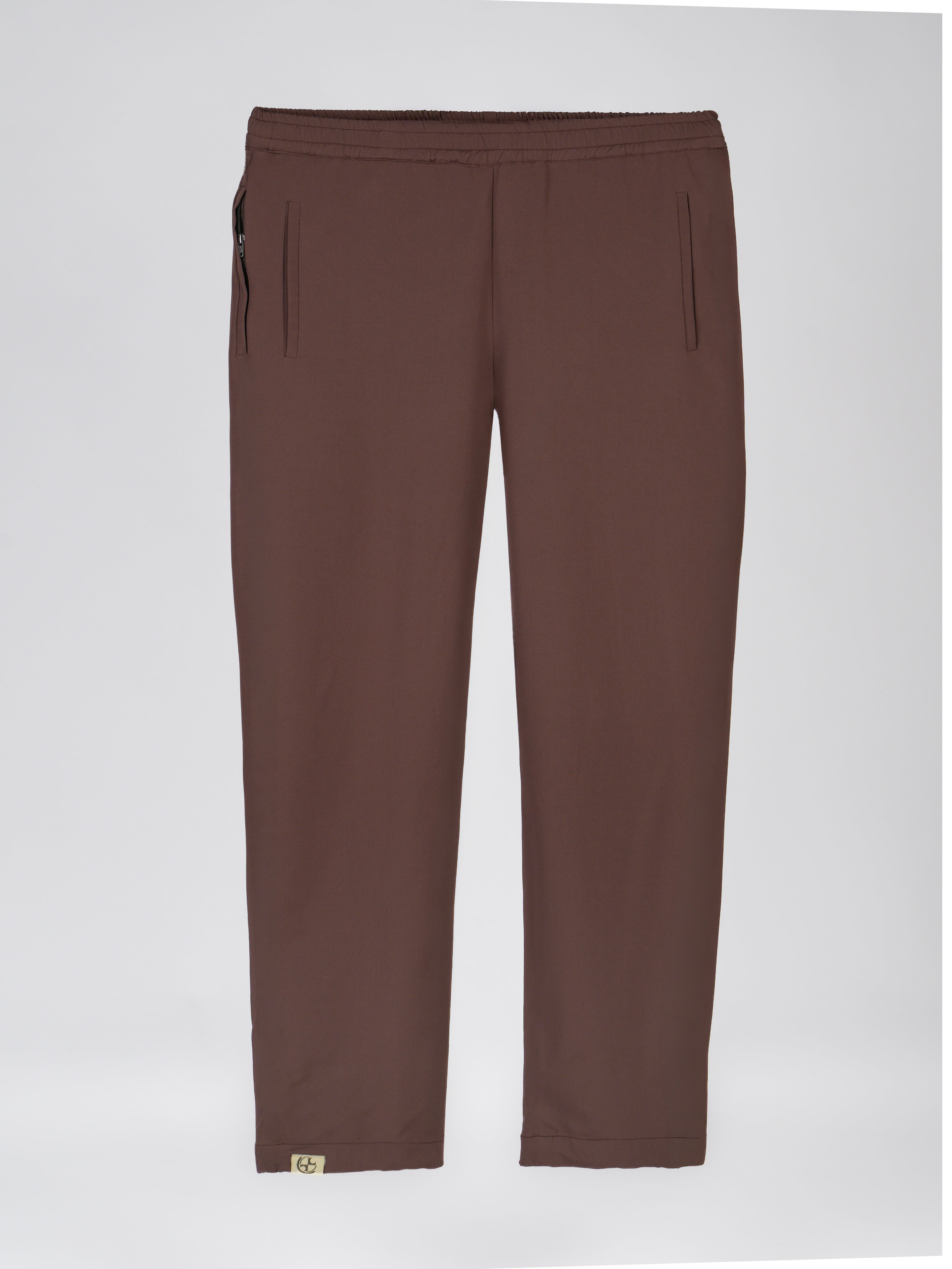 Riff premium scrub pants for doctors - Mud Bath - front view