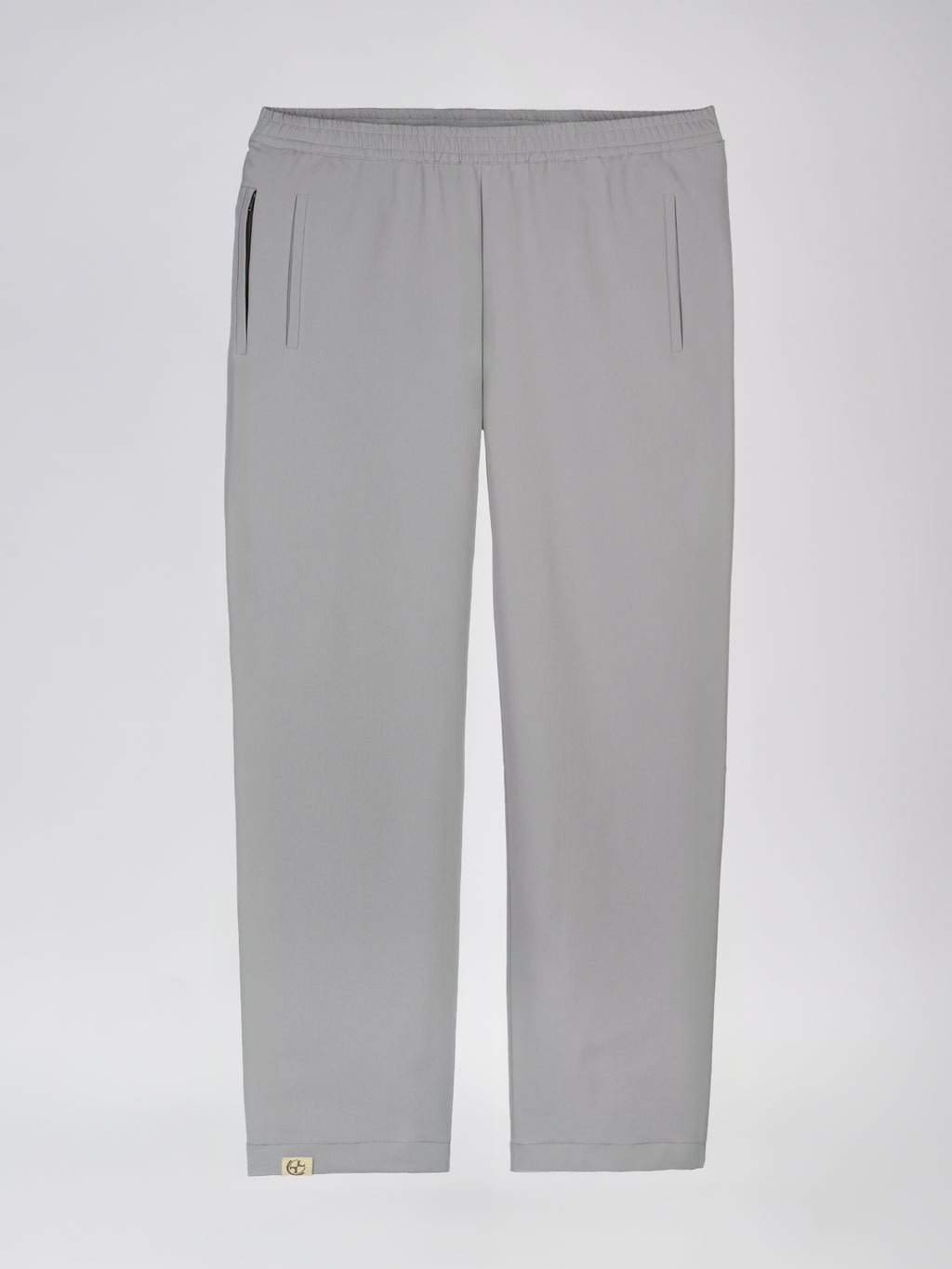 Riff premium scrub pants for doctors - Pigeon Ash - front view