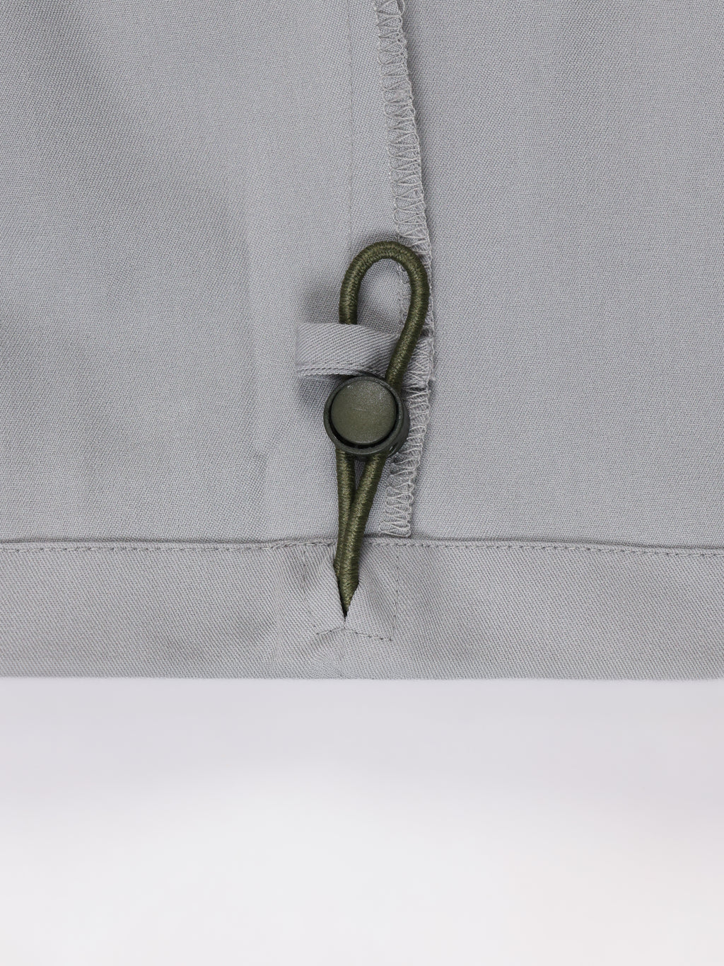 Riff premium scrub pants for doctors - Pigeon Ash - loop close-up