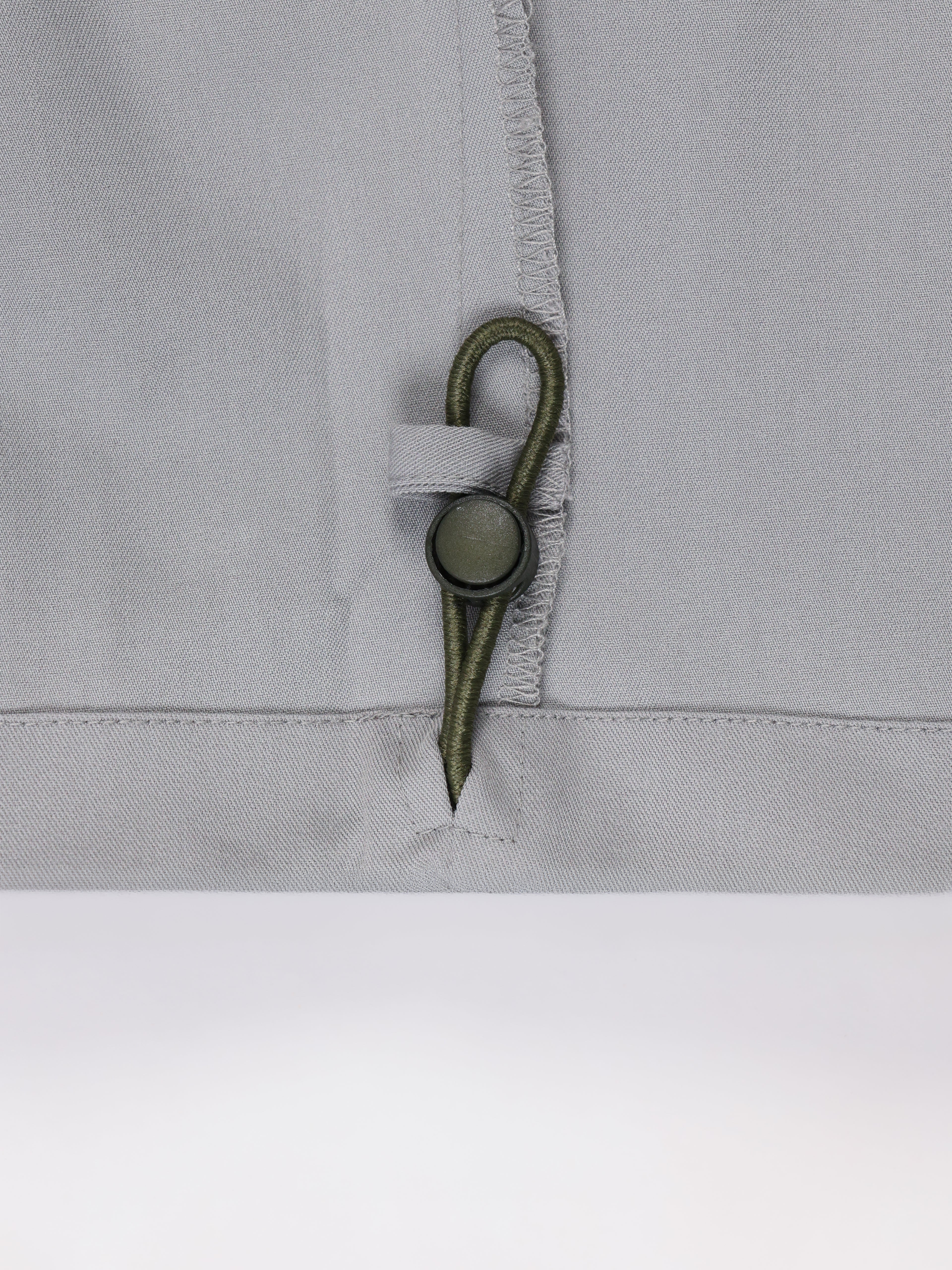 Riff premium scrub pants for doctors - Pigeon Ash - loop close-up