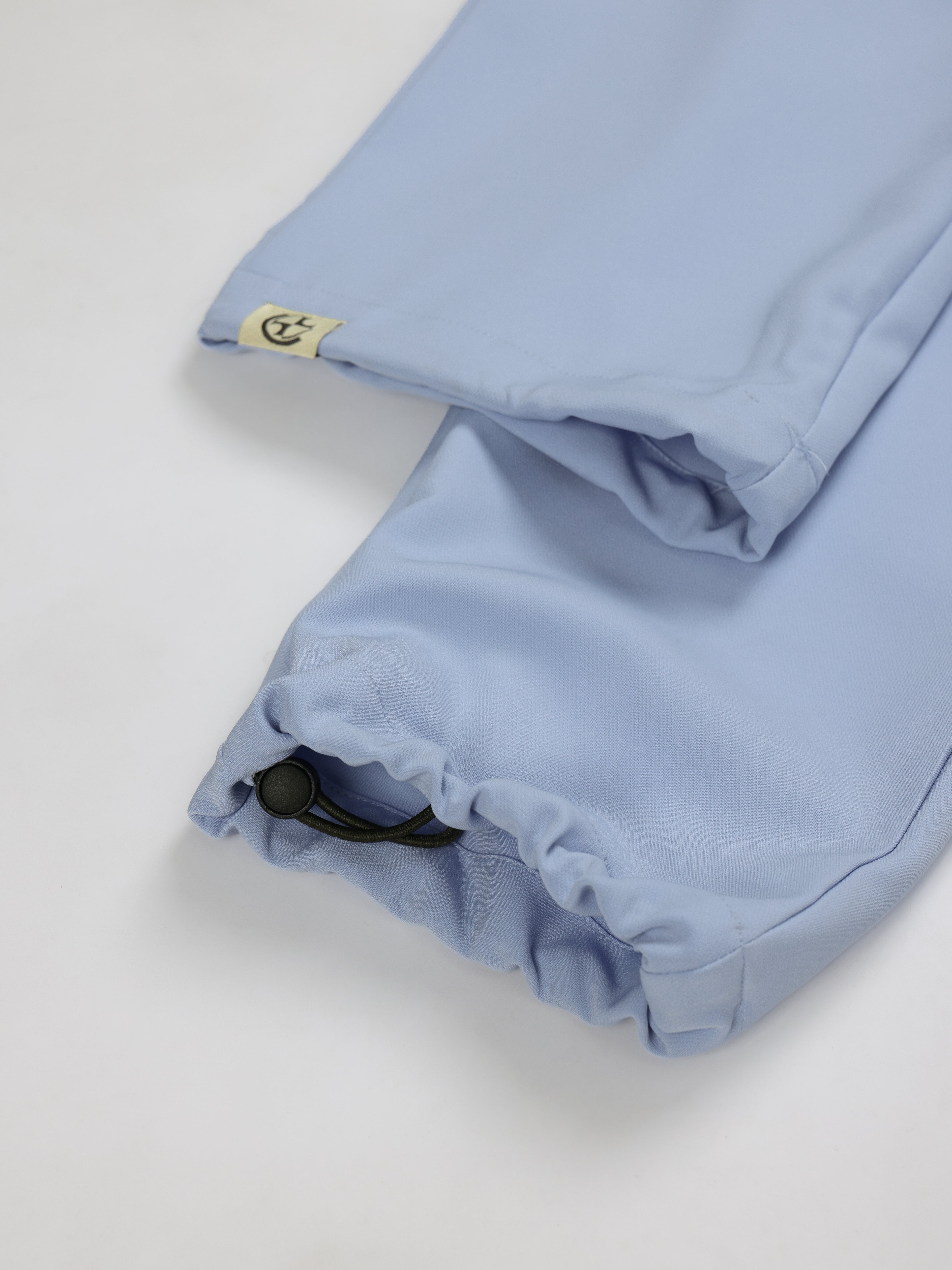 Riff premium scrub pants for doctors - Soft Cloud - ankle cuff detail