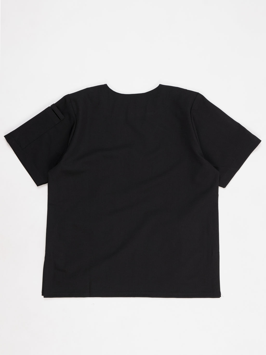 Splet premium scrub top for doctors - Black magic- back view