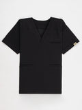 Splet premium scrub top for doctors - Black magic - flat view