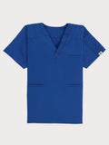 Splet premium scrub top for doctors - Blue Horse - flat view