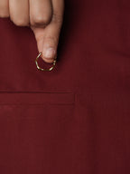 Splet premium scrub top for doctors - Cherry Jam - functional pocket