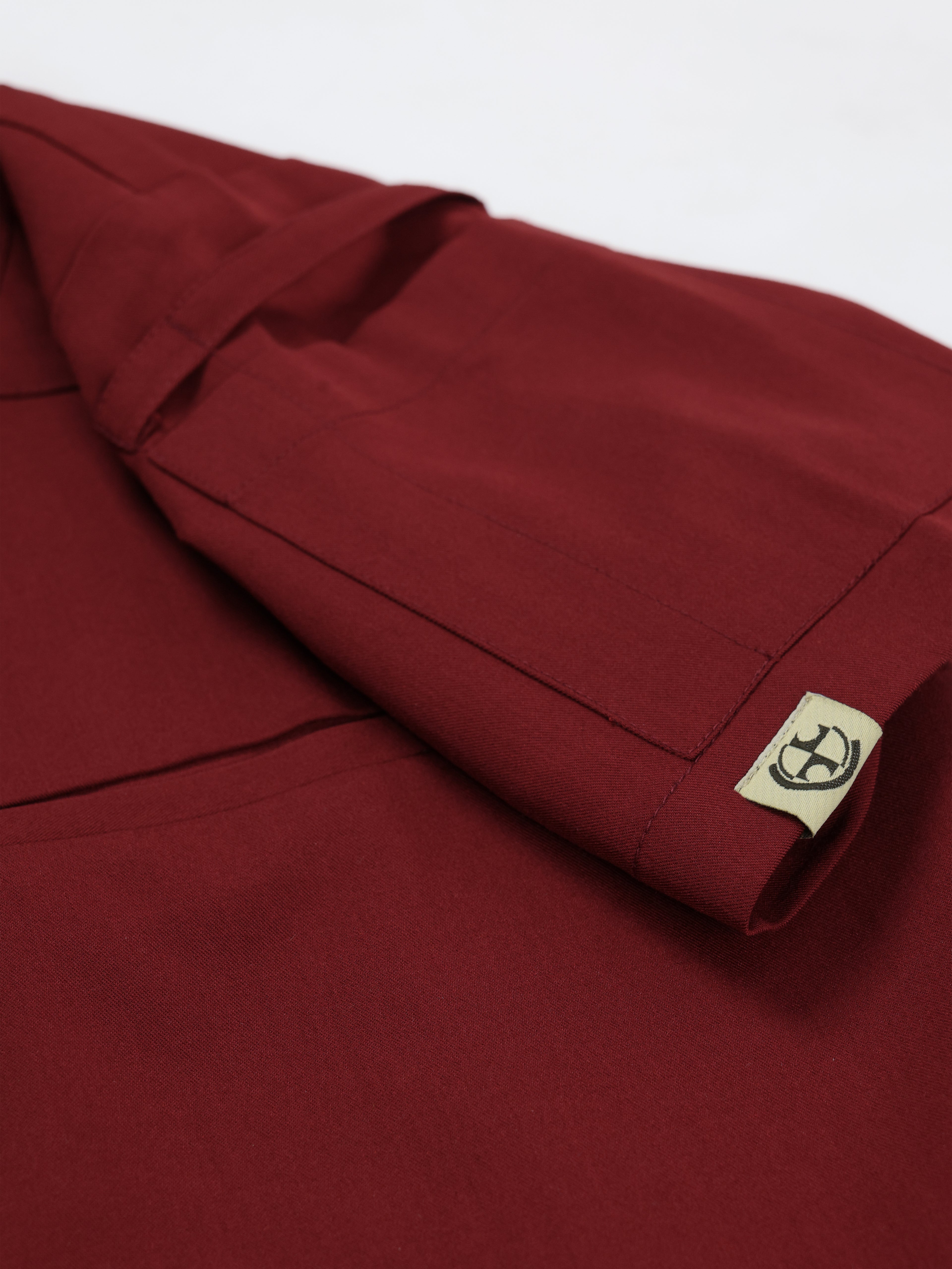 Splet premium scrub top for doctors - Cherry Jam- shoulder pen pocket