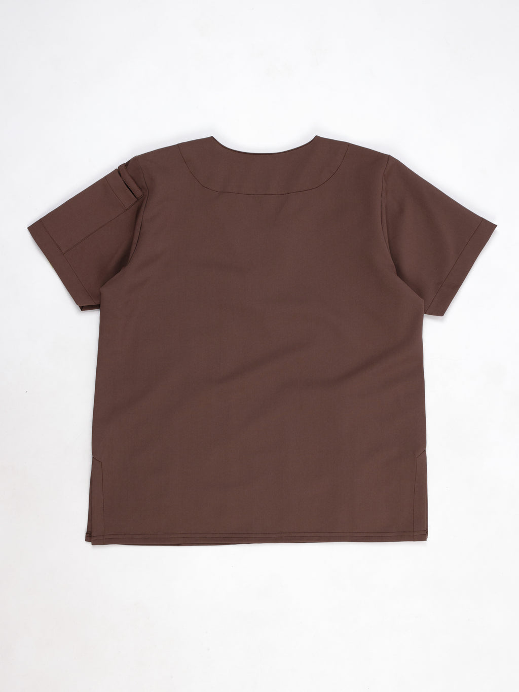 Splet premium scrub top for doctors - Mud Bath - back view