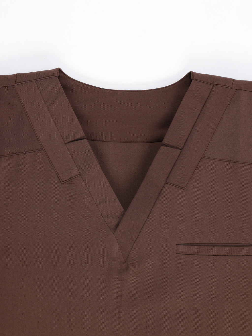 Splet premium scrub top for doctors - Mud Bath- V-neck collar detail