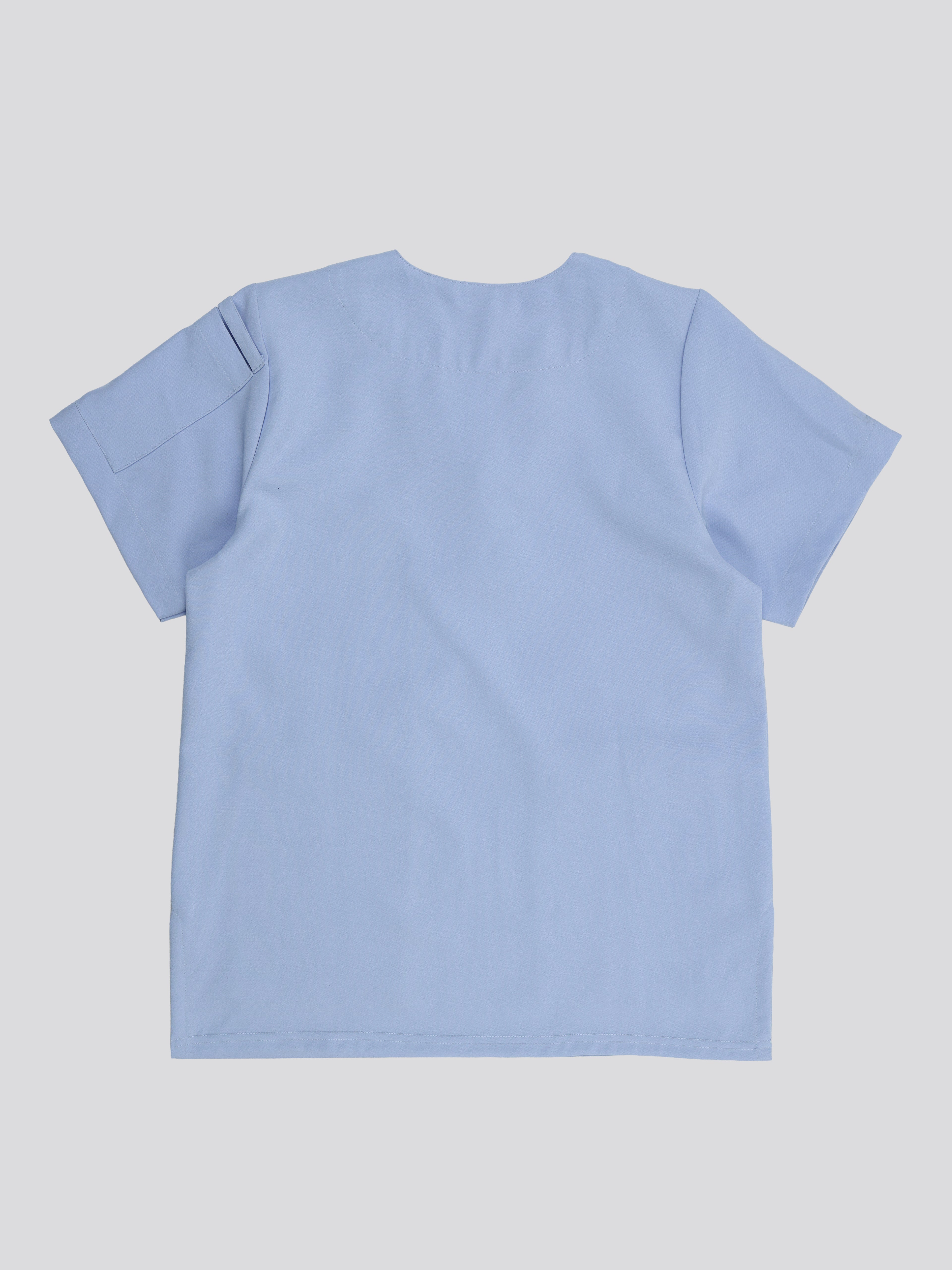 Splet premium scrub top for doctors - Soft Cloud - back view