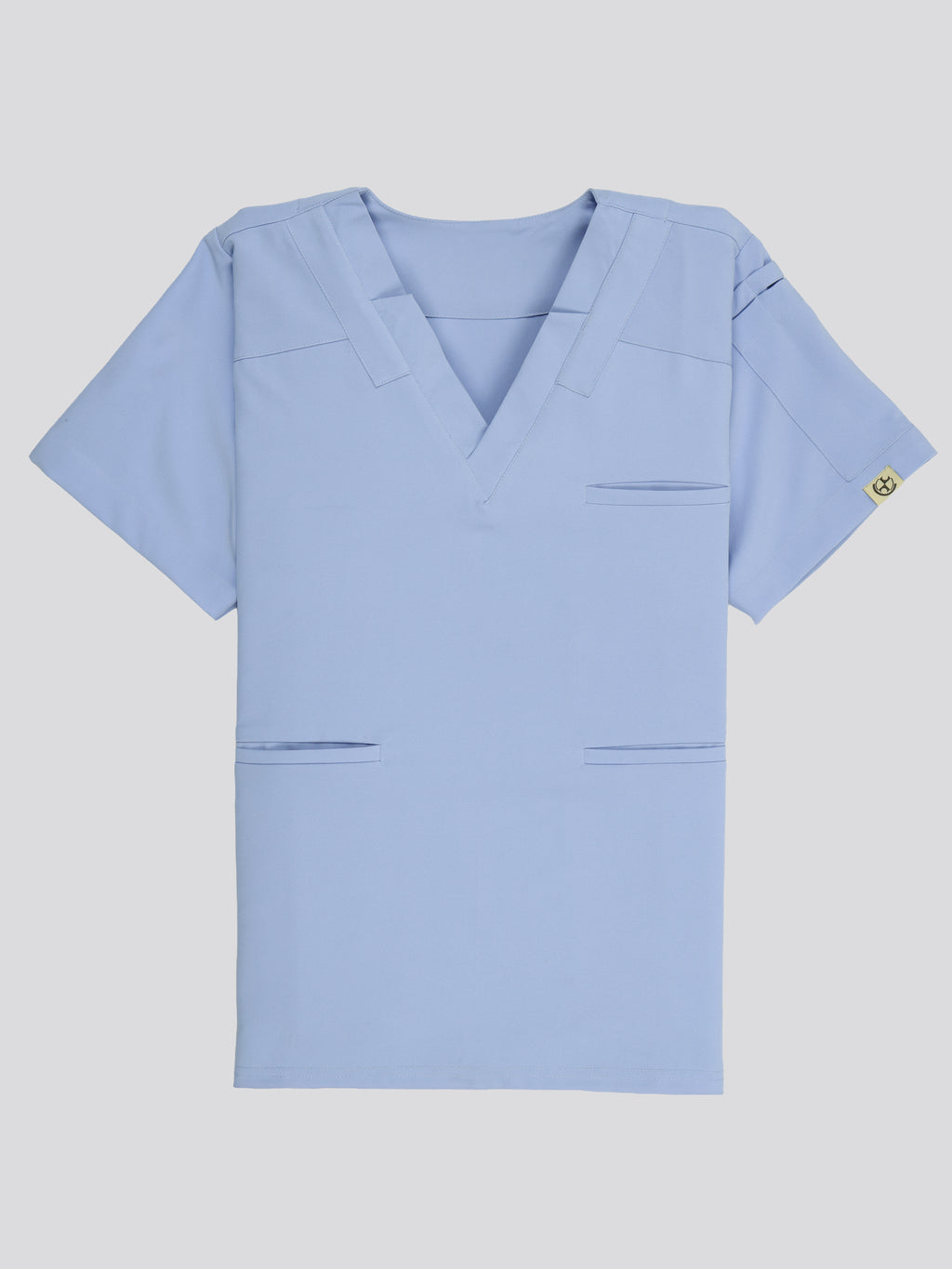 Splet premium scrub top for doctors - Soft Cloud - flat view