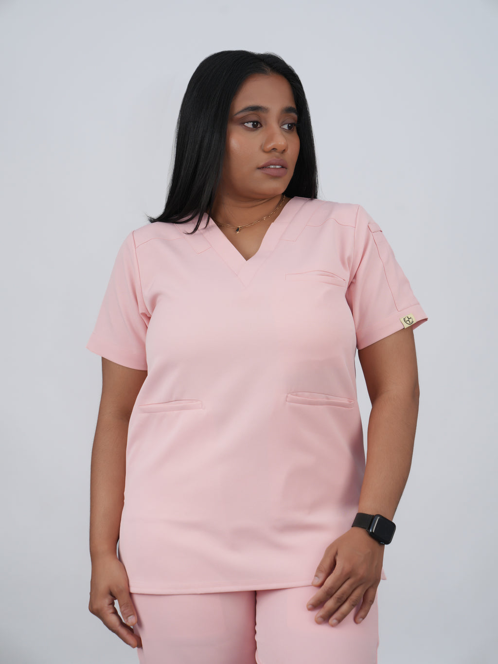 Splet premium scrub top for doctors - Unicorn Wing - front view
