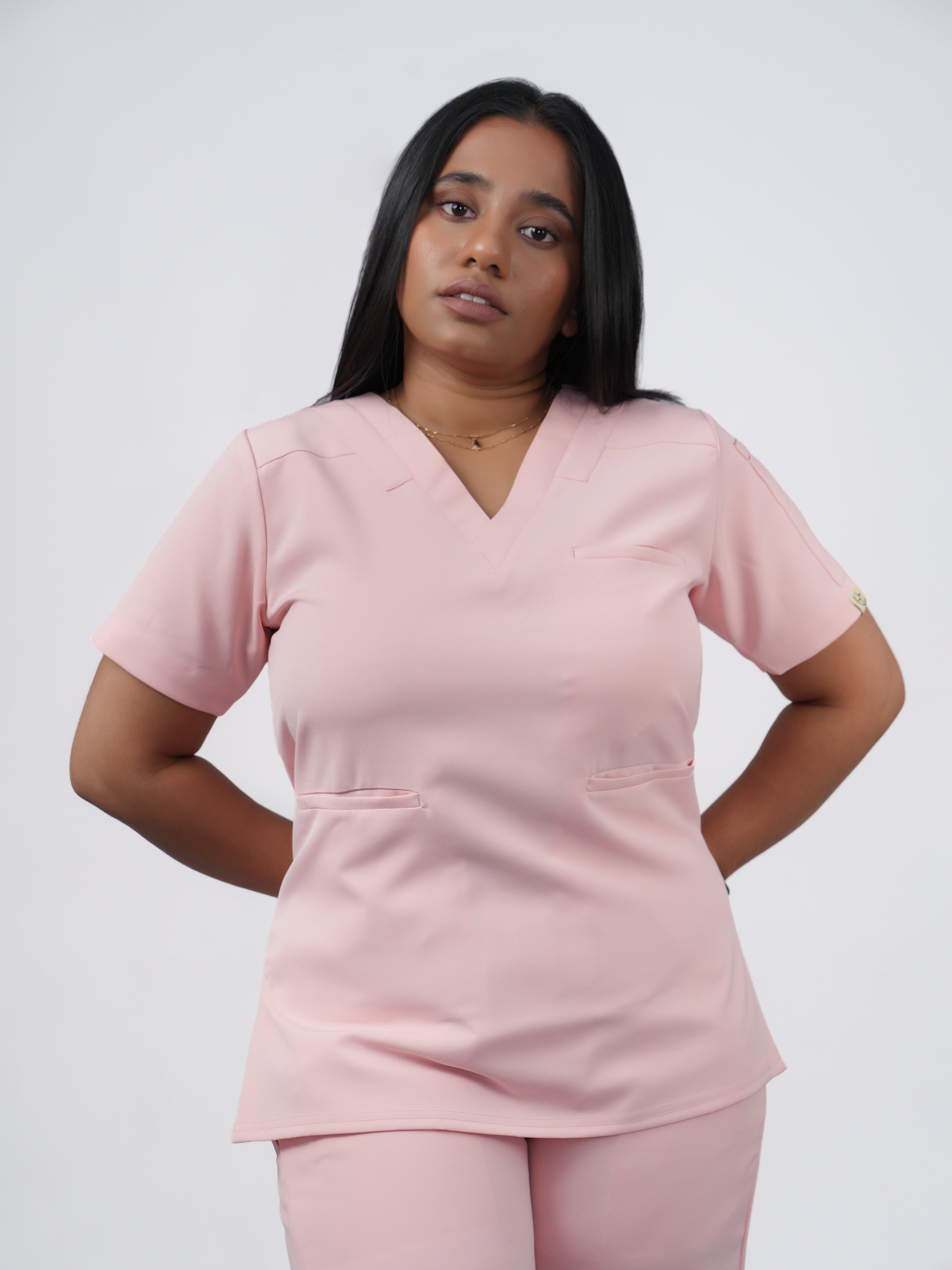 Splet premium scrub top for doctors - Unicorn Wing - worn on model